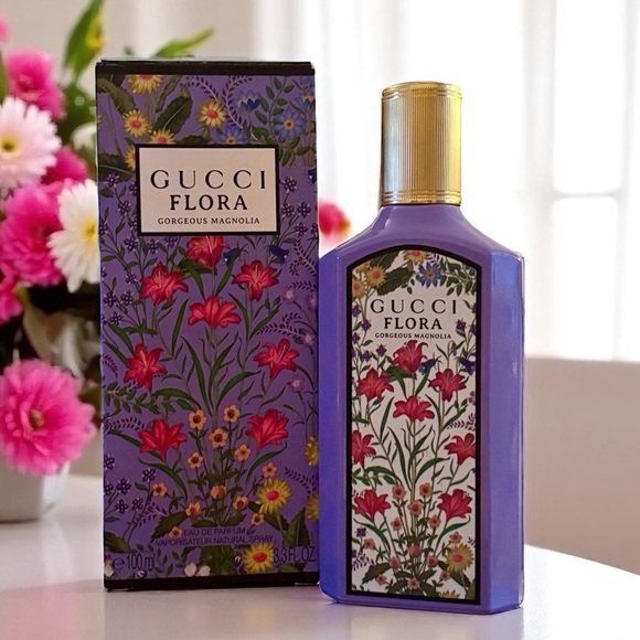 ⚫️ Gucci Flora Gorgeous Magnolia Fragrance Spray 100 ml / 3.3 fl oz New In Box